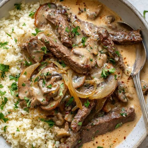 keto stroganoff