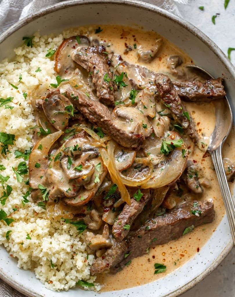 keto stroganoff