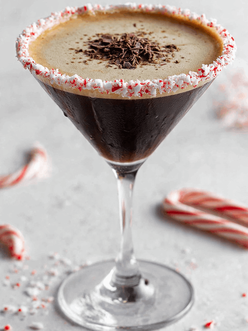 Christmas Peppermint Espresso Martini