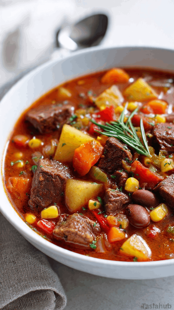 slow cooker cowboy stew