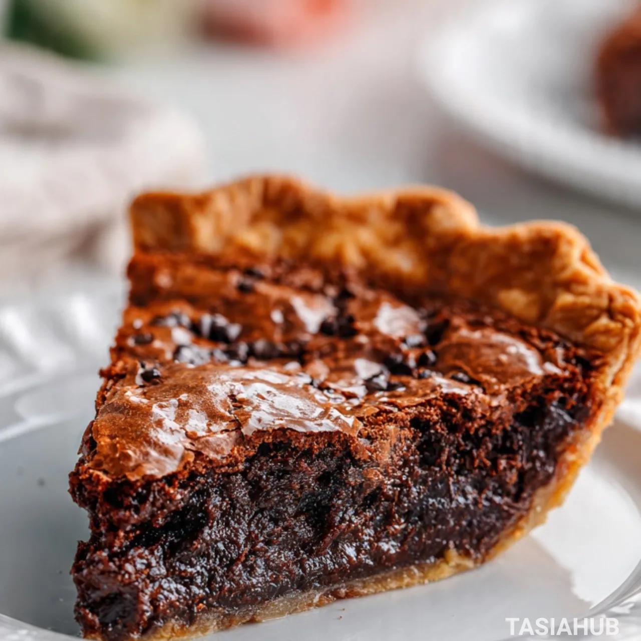 Rich Gooey Brownie Pie
