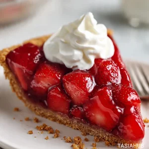 Strawberry pie