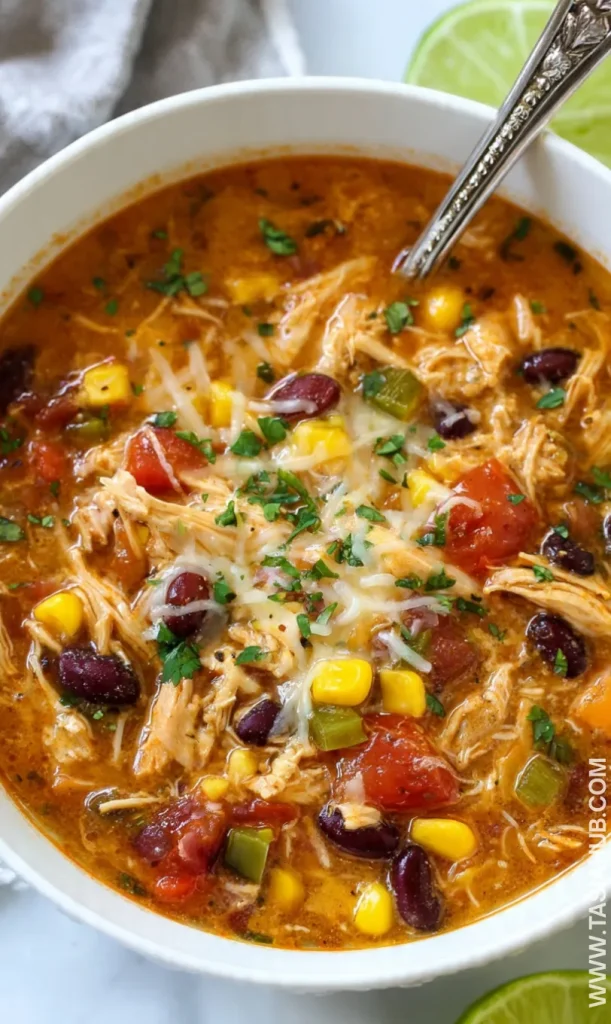 8 can chicken taco soup