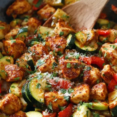 Tex Mex chicken and zucchini