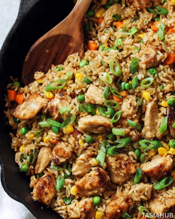 Teriyaki Chicken Fried Rice