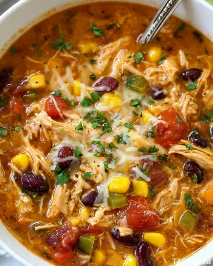 8 Can Chicken Taco Soup