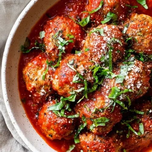 Italian chicken meatballs
