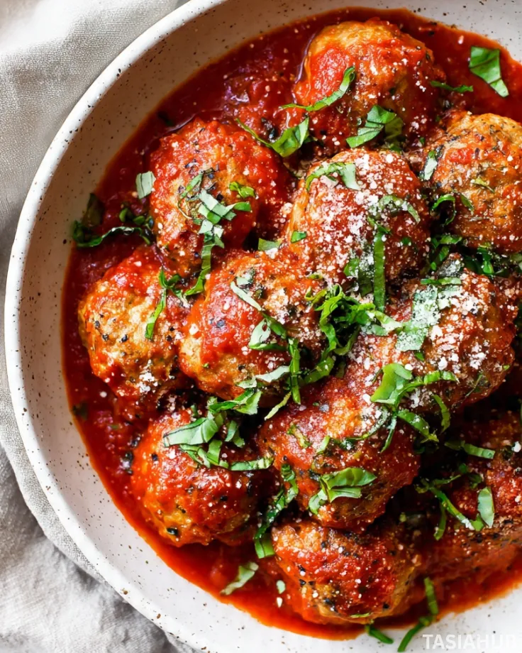 Italian Chicken Meatballs