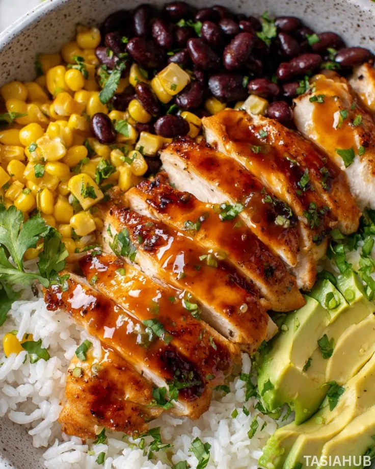 Honey Lime Chicken Bowl