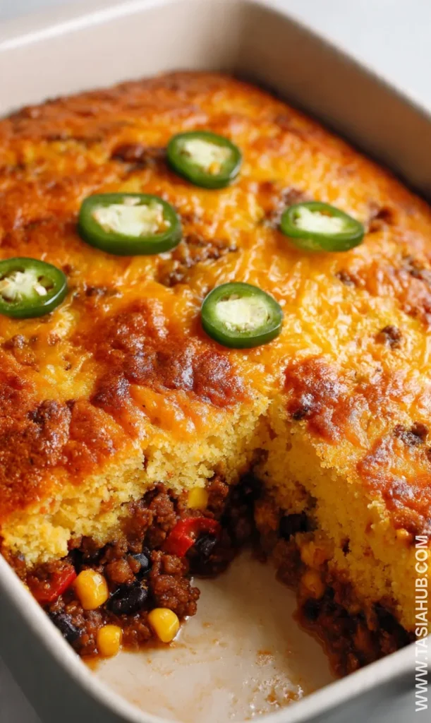 Tamale pie casserole dish