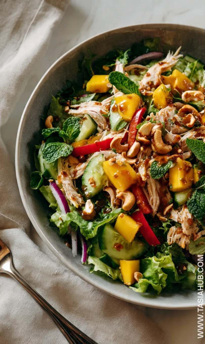 chicken mango salad recipe