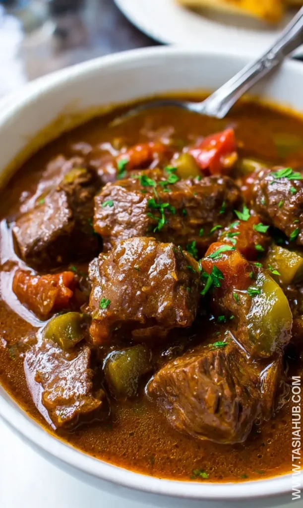 crockpot Carne guisada recipe