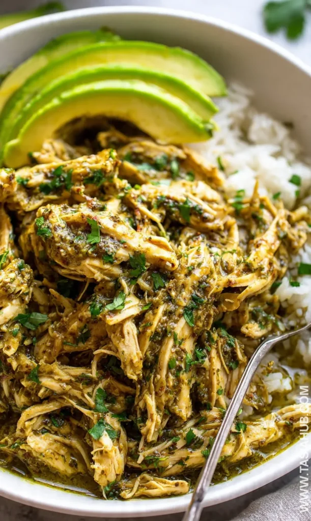 crockpot salsa Verde chicken