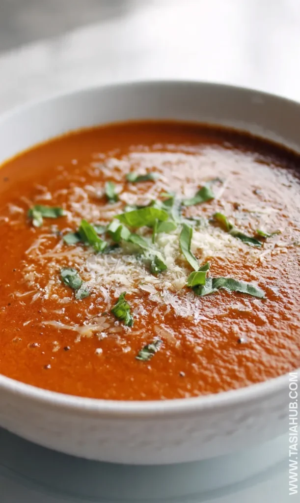 crockpot tomato basil soup