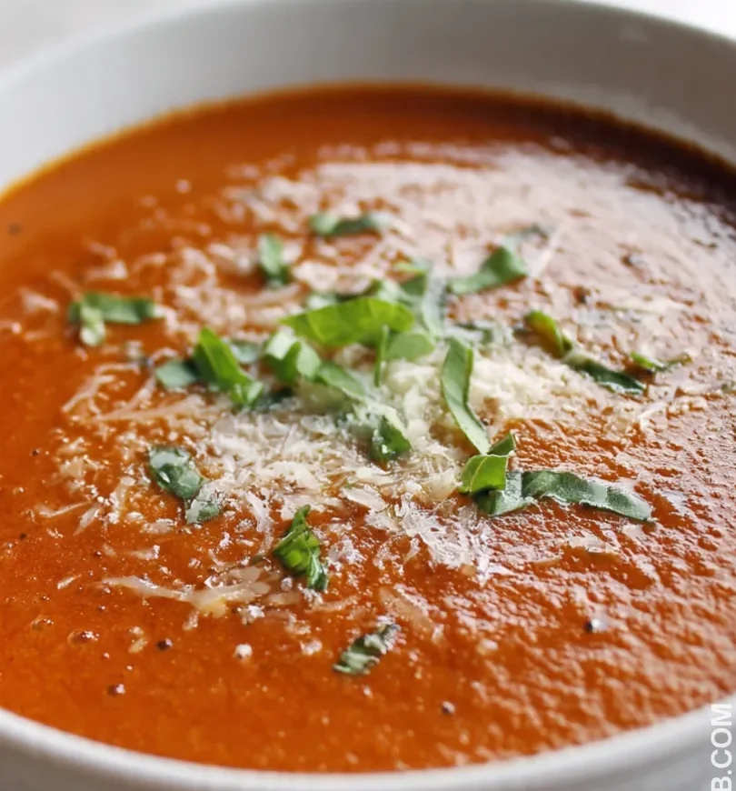 Crockpot Tomato Basil Soup