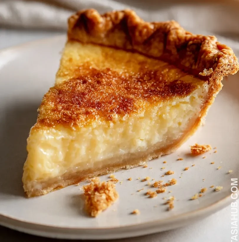 Egg Custard Pie Recipe