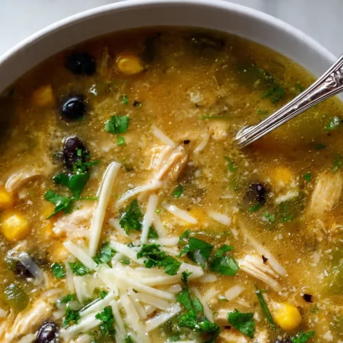 crockpot green chicken enchilada soup