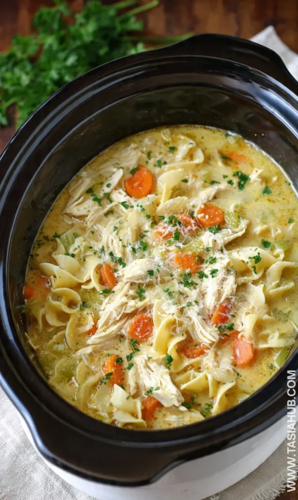 slow cooker marry me chicken soup