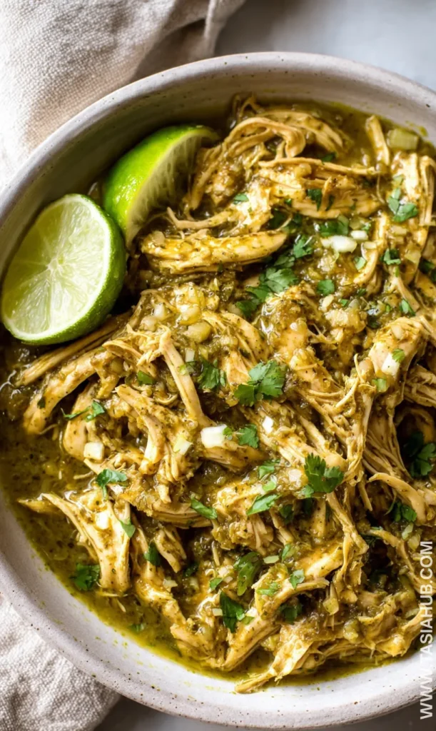 slow cooker salsa Verde chicken