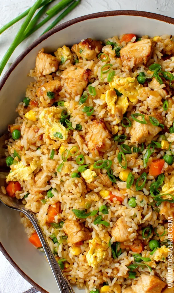 teriyaki chicken fried rice