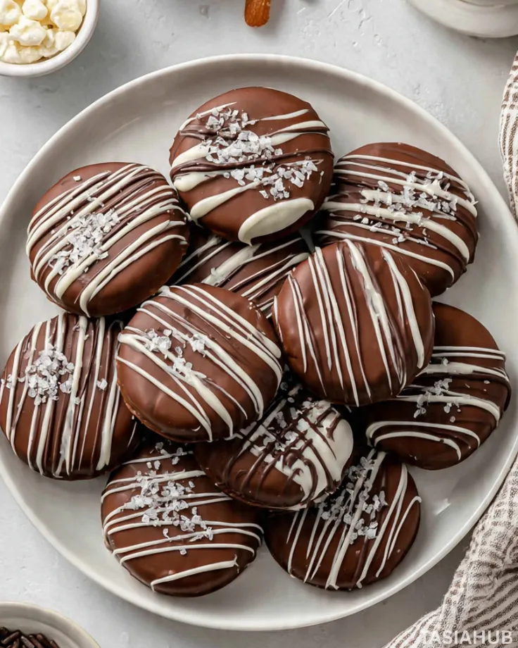 Chocolate dipped oreos