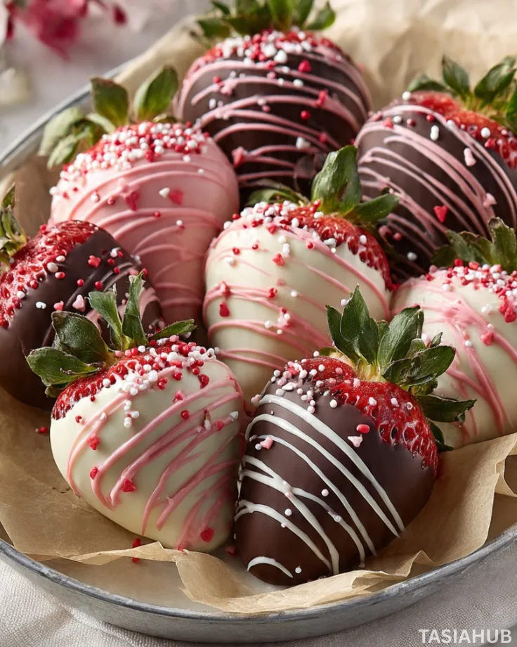 Valentine Chocolate Covered Strawberries