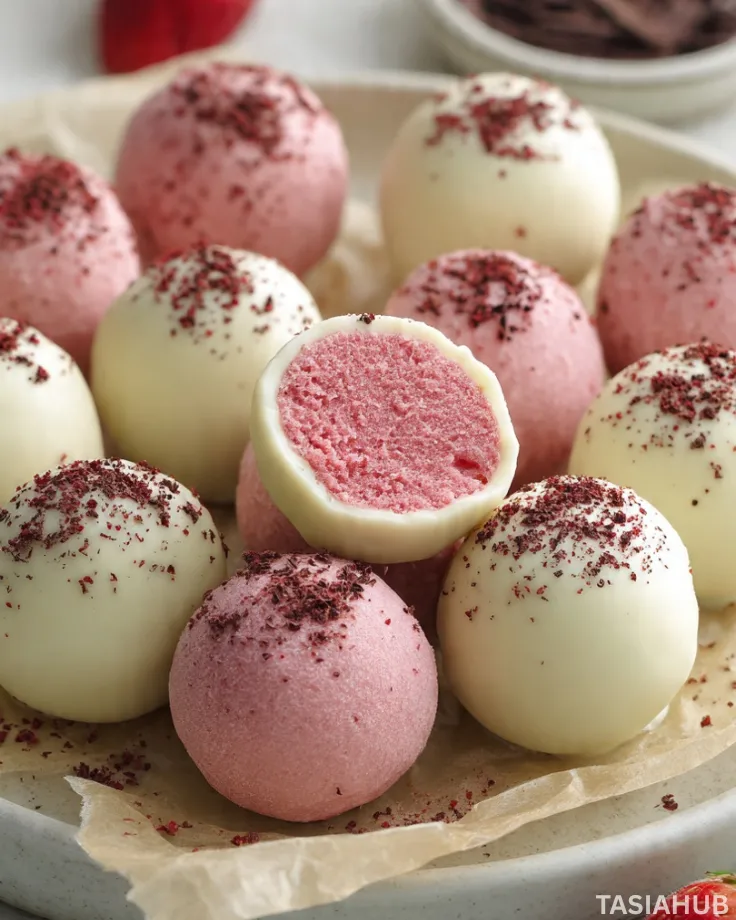 Strawberry Truffles