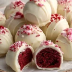 Red velvet truffles