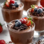 2 ingredient chocolate mousse