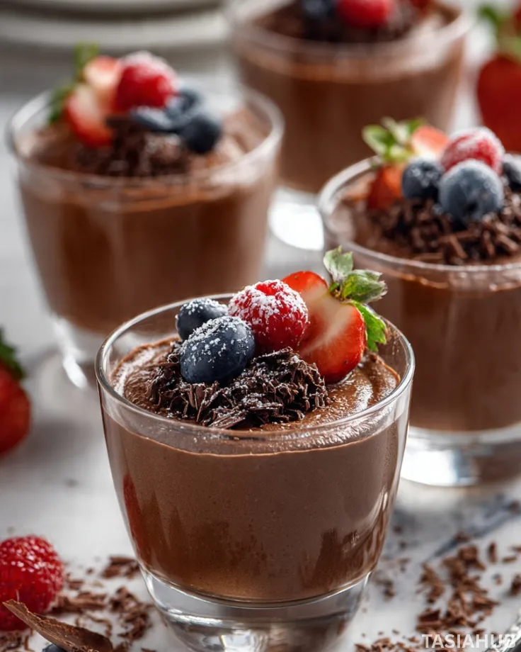2 Ingredient Chocolate Mousse