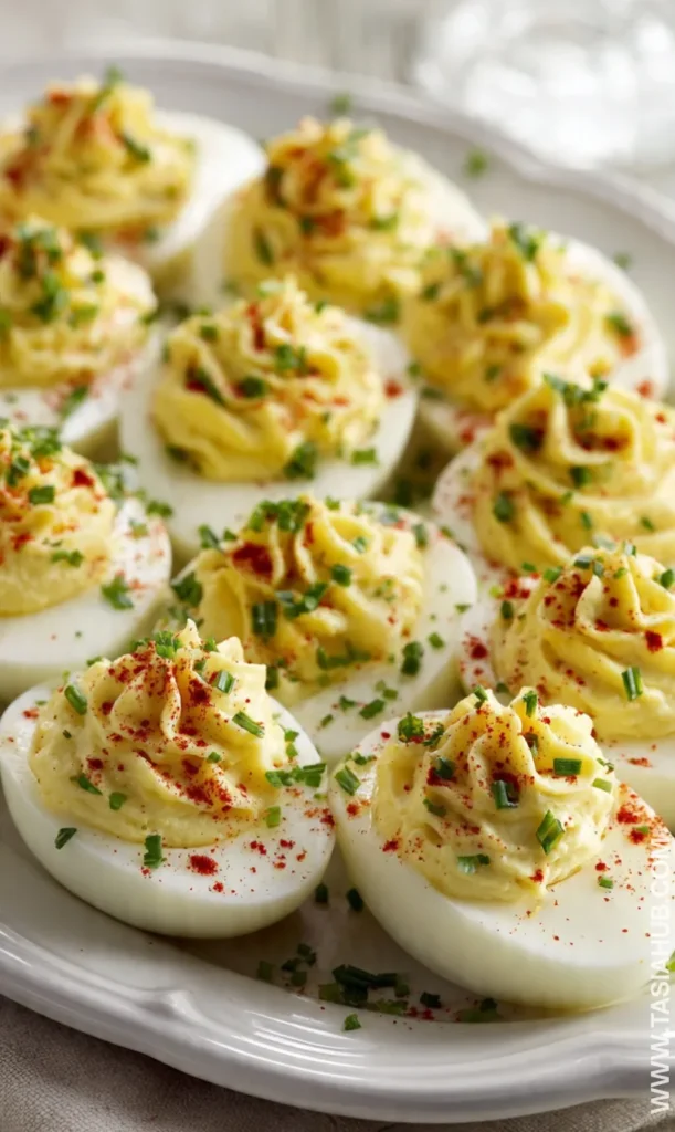 Easter deviled eggs
