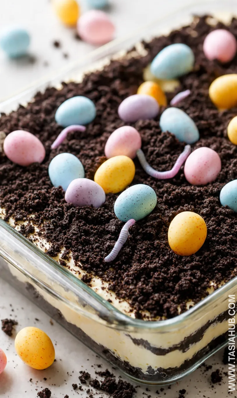 Easter dirt cake casserole recipe
