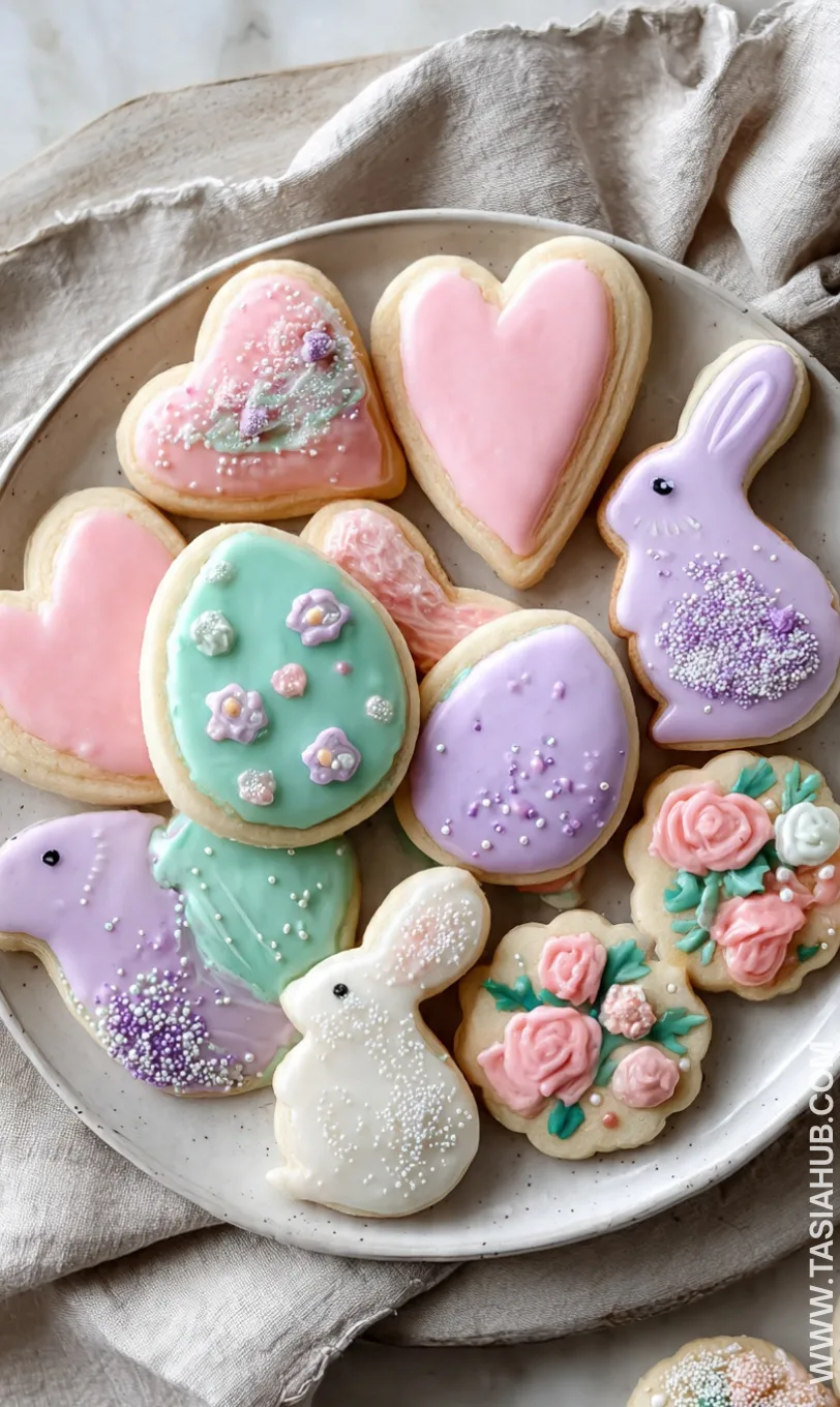 Easter sugar cookies