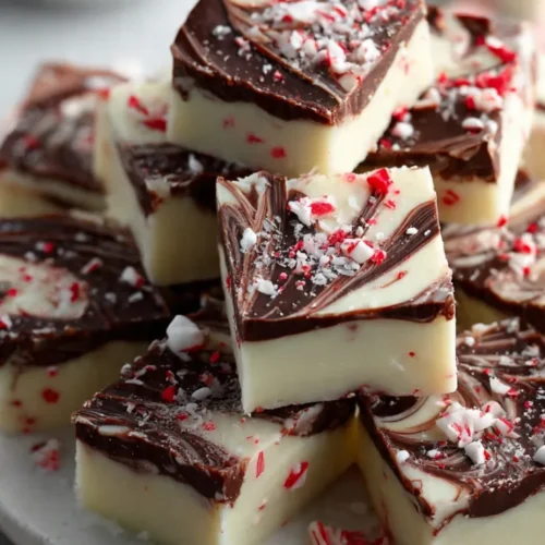 Mint chocolate fudge