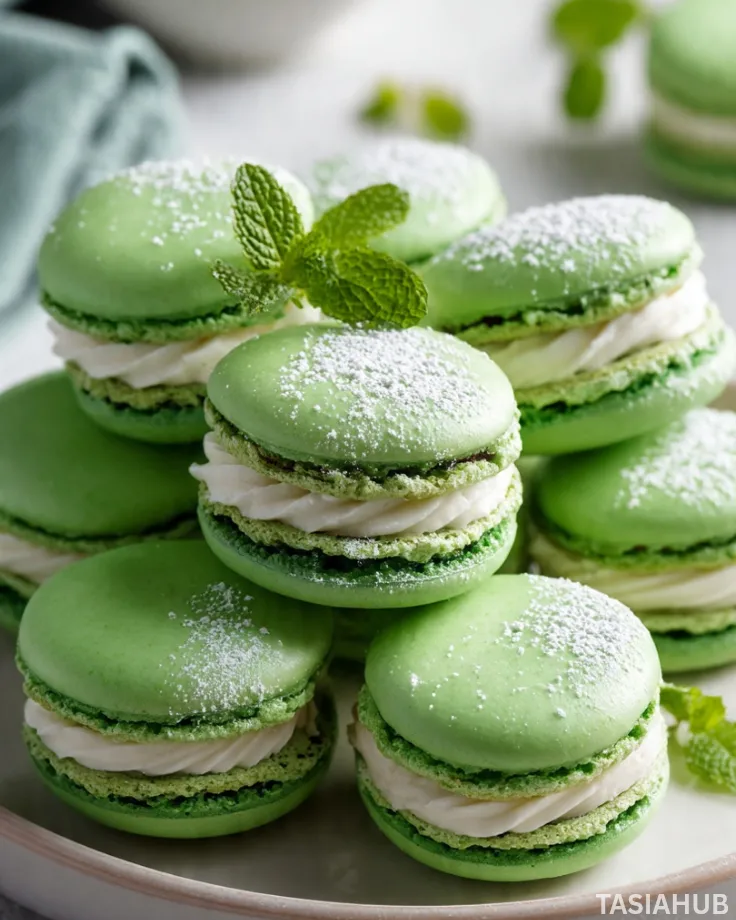 Green Macarons