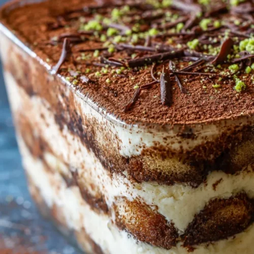 Irish cream tiramisu