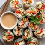 Chicken spring rolls