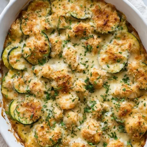 Chicken zucchini bake