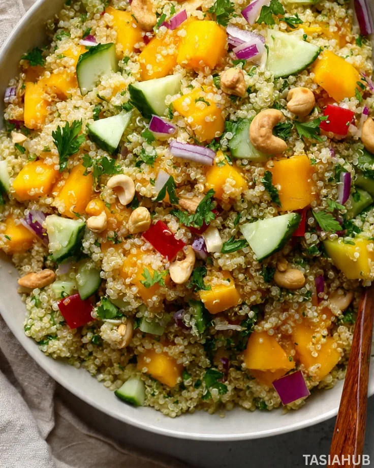 Mango quinoa salad