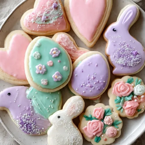 Easter sugar cookies
