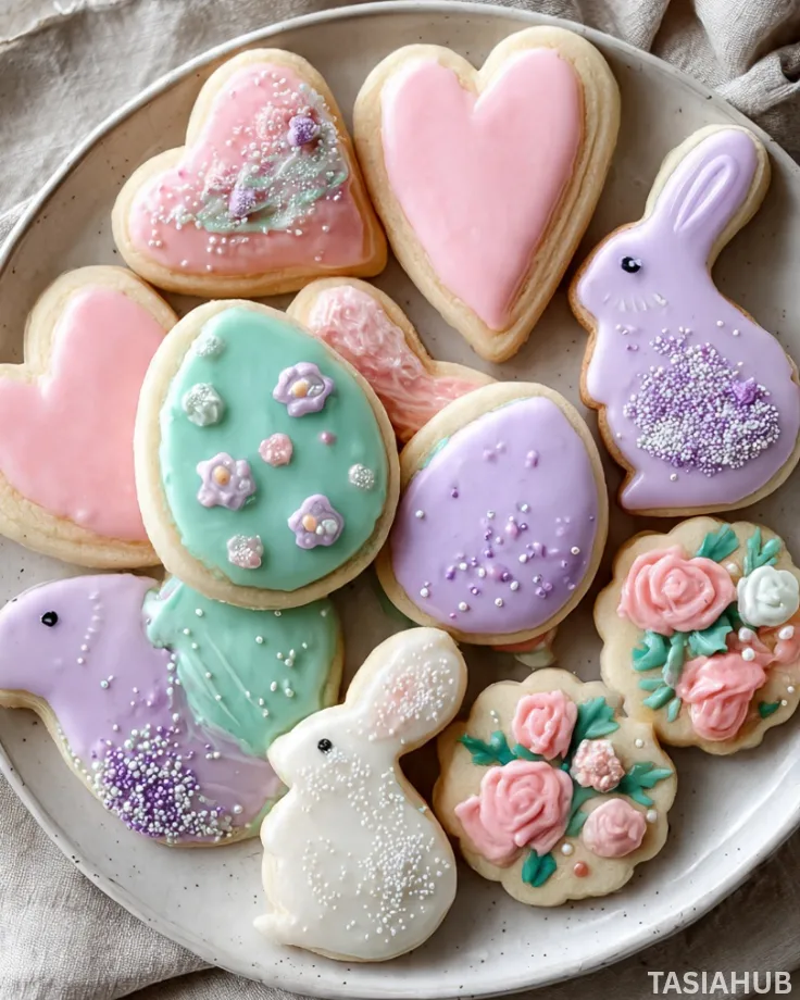Easter sugar cookies