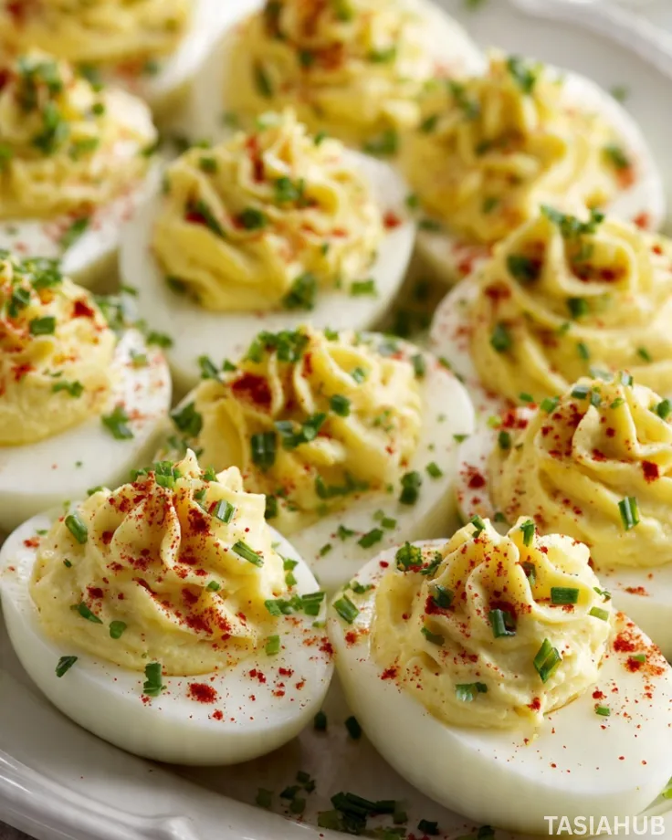 Easter deviled eggs