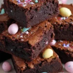 Easter brownies