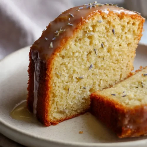 Honey lavender cake