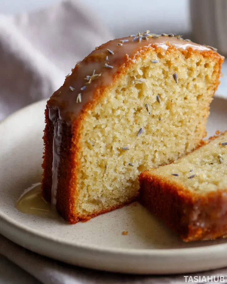 Honey lavender cake