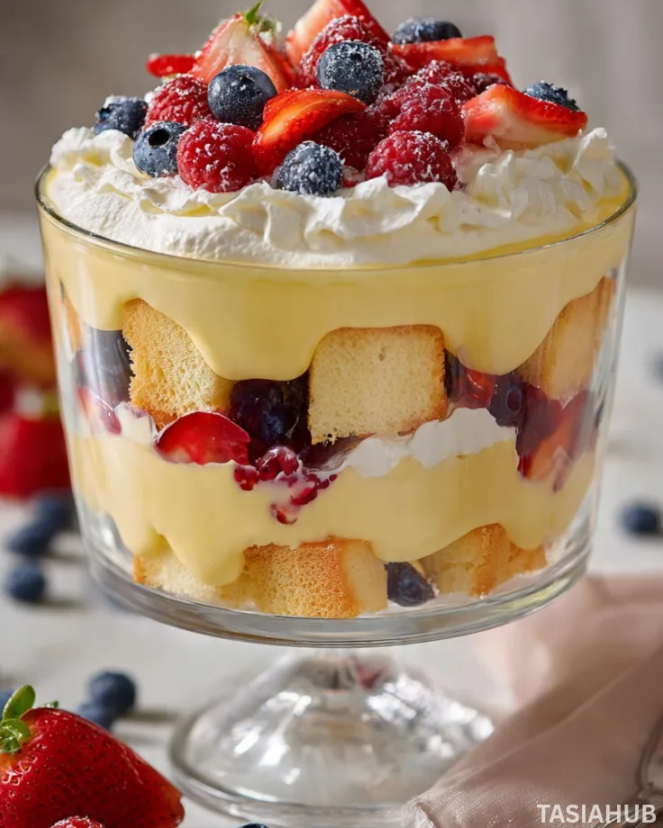 Berry trifle