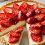 Strawberry cream tart