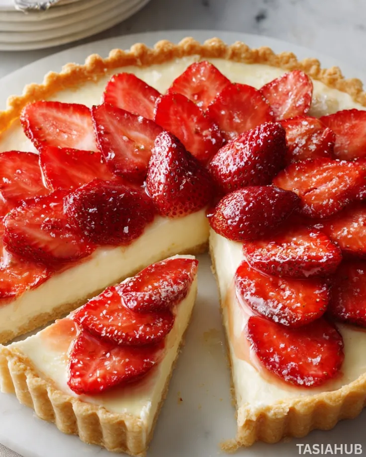 Strawberry Cream Tart