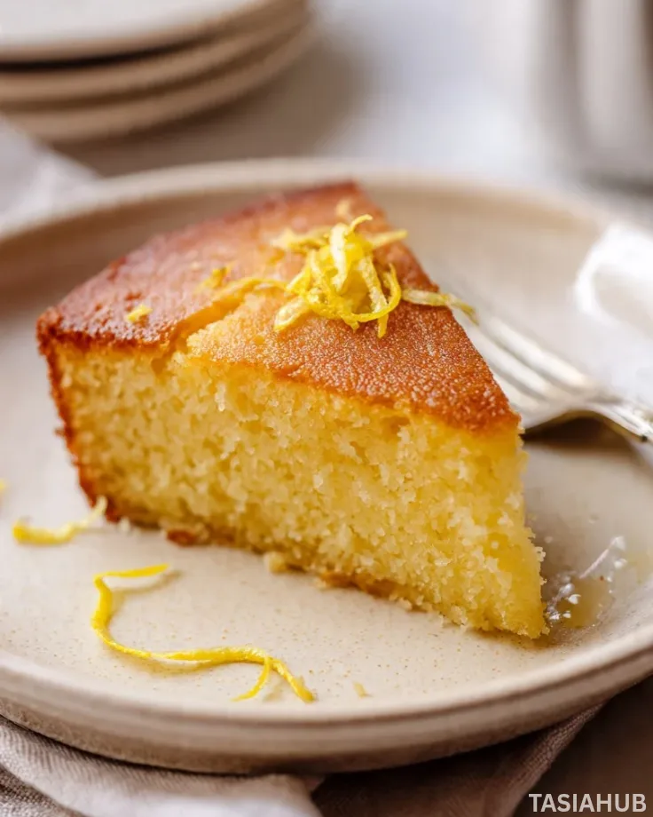 Almond flour lemon cake