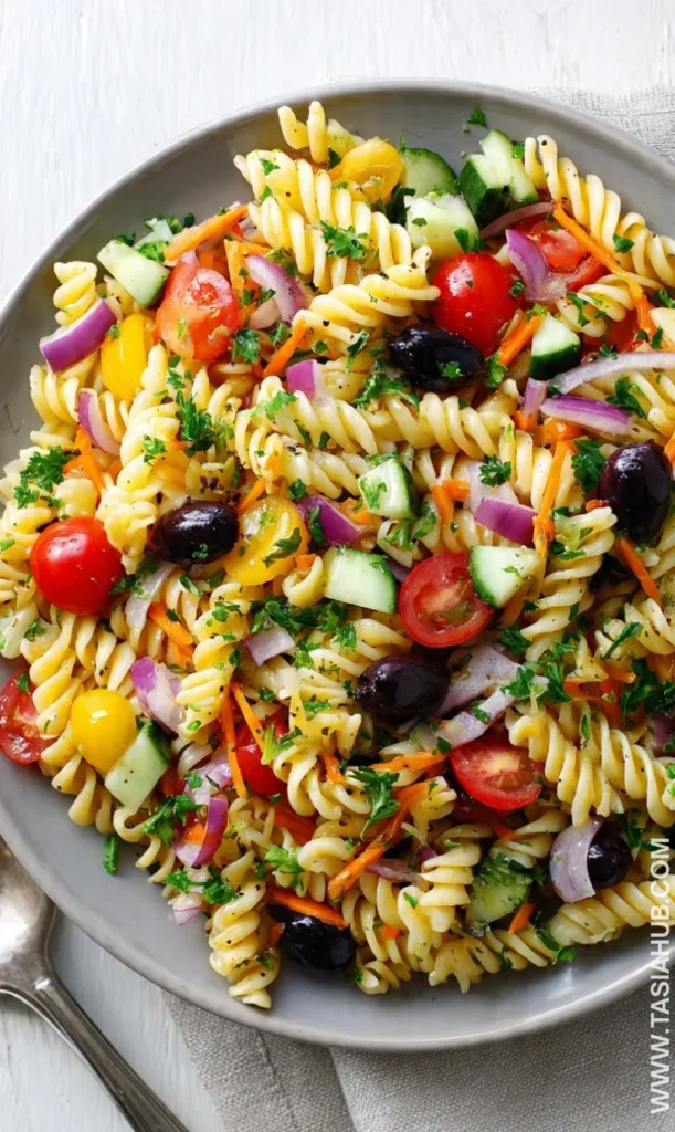 Garden pasta salad